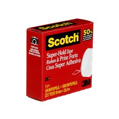 Scotch® Super-Hold Tape 700K3-ESF, 3/4 in x 1000 in (19.1 mm x