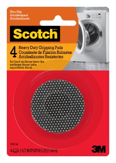 Scotch™ Grippy Dot Pads SP933-NA, Round, 2.5-in 4/pk