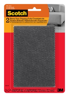 Scotch™  Grippy Dot Pads SP934-NA, Rectangle, 4x6-in 2/pk