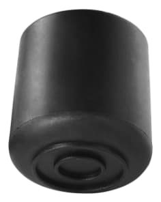 Scotch™ Chair Tips SP602-NA, Black Rubber 7/8-in 4/pk