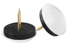 Scotch™ Glides SP637-NA, Nail-in Plastic Dome 1-1/8in 4pk