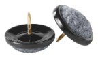 Scotch™ Glides SP638-NA, Nail-in Felt Gray 1.25-in 4/pk