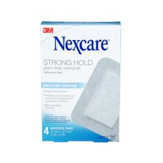 Nexcare™ Strong Hold Pain-Free Removal Adhesive Pad SSD34-CA, 3 in x 4 in (76,2 mm x 101 mm)