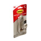 Command™ Large Forever Classic Metal Hook, FC13-BN-C, brushed nickel