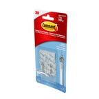 Command® Medium Wire Toggle Hook, 17065CLR-EF, clear