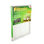 Filtrete™ Clean Living Dust Reduction Filter, MPR 600, 20 x 25 x 1 in