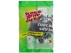 Cước inox cao cấp giúp dễ dàng chà rửa vết cháy khét trên nồi chảo nhôm, inox và các vật dụng nhà bếp