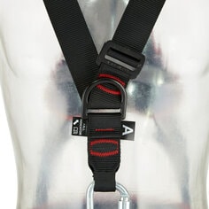 3M™ Protecta® Comfort Belt Style Fall Arrest Suspension Harness, Black, Small, 1161764 cu02