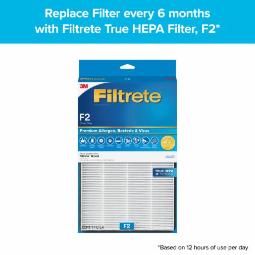 Filtrete™ Room Air Purifier - Small Room – FAP-C01BA-G1, 110 Sq Ft