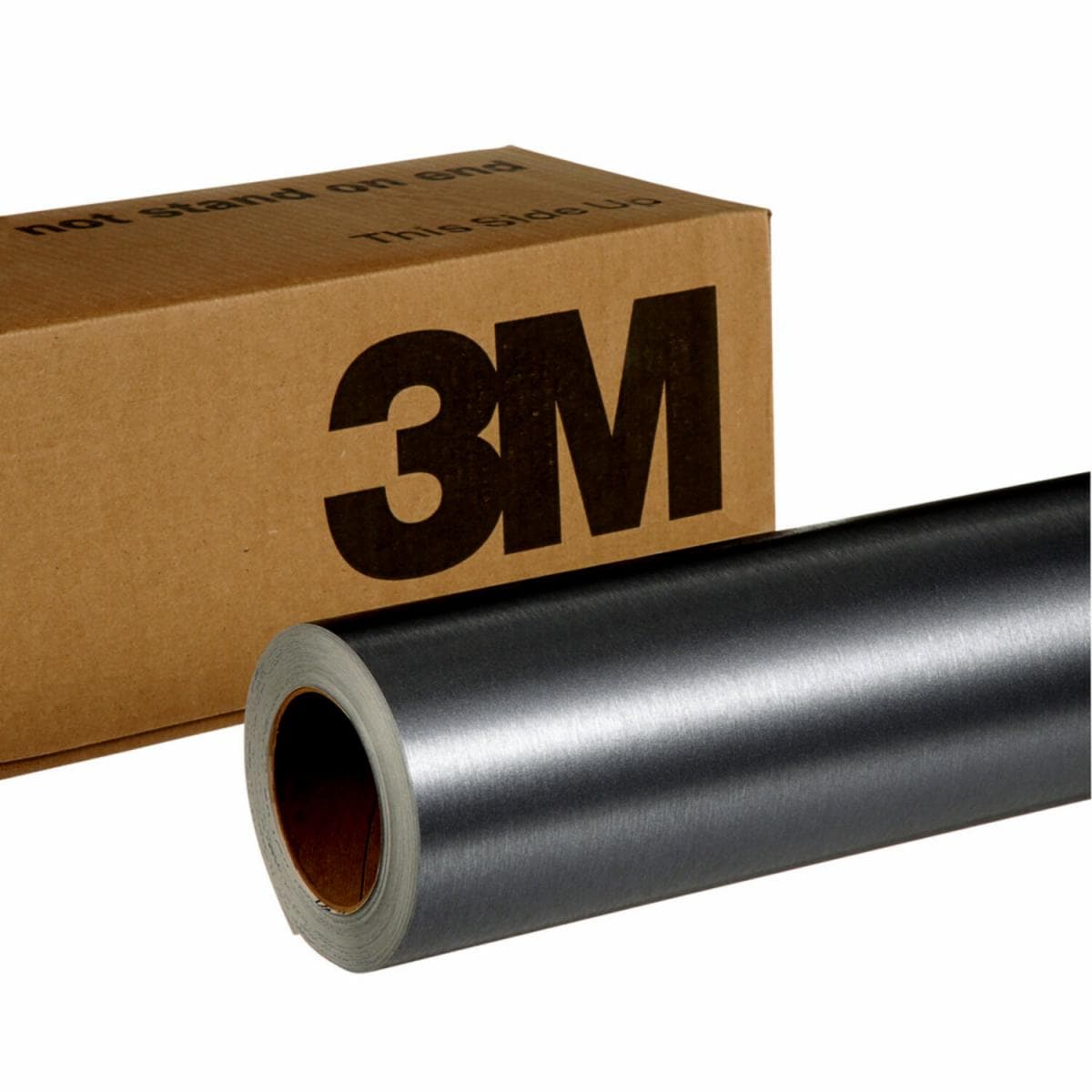 3M™ Wrap Film 2080-BR201, Brushed Steel, 1.5 m x 22.86 m | 3M Trinidad ...