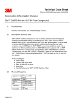 3M Perfect It III Fine Compound 09375