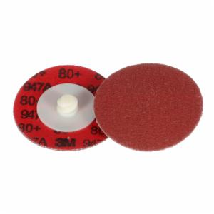 3M™ Cubitron II Roloc Durable Edge Disc 947A, 80+, X-weight, TR, Maroon, 2 in, Die R200P, 50/Carton, 200 ea/Caseimage