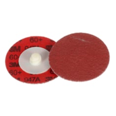 3M Cubitron II Roloc Durable Edge Disc 947A  60+ Xweight  TR  2 in  50 per inner 200 per case