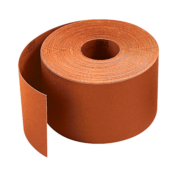 Standard Abrasives™ Aluminum Oxide Handy Roll, 713095, P120 J-weight, 1 in x 50 yd, 10 ea/Case