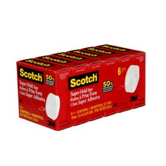 Scotch® Super-Hold Tape, 700K6-ESF, .75 in x 1000 in (19 mm x 25.4
