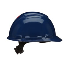 3M™ SecureFit™ Hard Hat H-710SFR-UV Navy Blue with UVicator - Side2