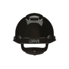 3M™ SecureFit™ Hard Hat H-712SFR-UV Black with Uvicator - Frontside