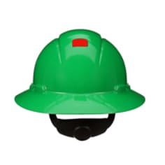 3M™ SecureFit™ Full Brim Hard Hat H-804SFR-UV Green with Uvicator - Backside