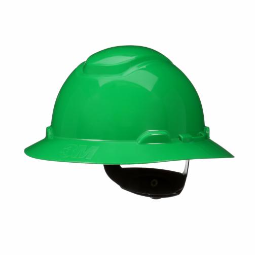 3M-SecureFit-Full-Brim-Hard-Hat-H-804SFR-UV-Green-with-Uvicator-Leftside.tif