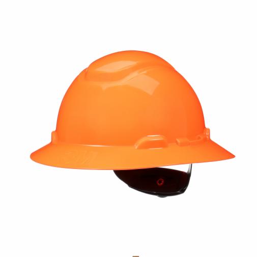 3M-SecureFit-Full-Brim-Hard-Hat-H-807SFR-UV-H-Vis-Orange-with-Uvicator-Leftside.tif