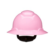 3M™ SecureFit™ Full Brim Hard Hat H-813SFR-UV Pink with Uvicator - Frontside