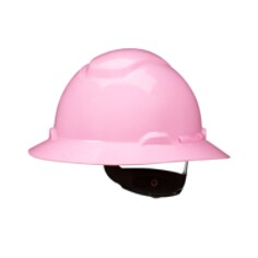 3M™ SecureFit™ Full Brim Hard Hat H-813SFR-UV Pink with Uvicator - Leftside