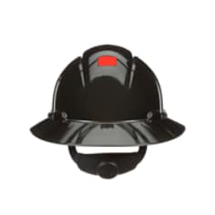 3M™ SecureFit™ Full Brim Hard Hat H-812SFR-UV Black with Uvicator - Backside