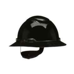 3M™ SecureFit™ Full Brim Hard Hat H-812SFV-UV Black Vented with Uvicator - Rightside