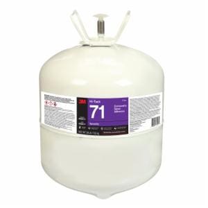 3M™ Hi-Tack Composite Spray Adhesive 71, Clear, Large Cylinder (Net Wt 30.0 lb), 1 Each/Case image 3M™ Hi-Tack Composite Spray Adhesive 71, Clear, Large Cylinder (Net Wt 30.0 lb), 1 Each/Caseimage