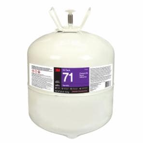 3M™ Hi-Tack Composite Spray Adhesive 71, Green, Large Cylinder (Net Wt 30.0 lb), 1 Each/Case image 3M™ Hi-Tack Composite Spray Adhesive 71, Green, Large Cylinder (Net Wt 30.0 lb), 1 Each/Caseimage