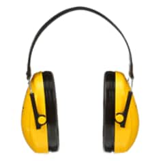 3M™ PELTOR™ Optime™ I Foldable Format Earmuff 510F, Yellow, Class 5 SLC80 28dB, Front