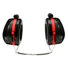 3M™ PELTOR™ Optime™ III Neckband Format Earmuff H540B, Black and Red