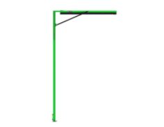 3M™ DBI-SALA® FlexiGuard™ M200 Modular Jib Semi-Fixed Height Mast Anchor 8530901