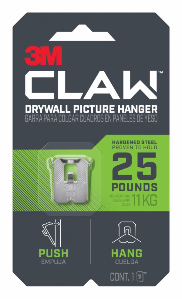 CLAW Drywall Picture Hanger 25 lb 3PH25-1ES-ALT