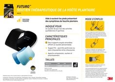 FUTURO™ 48510 Soutien thérapeutique de la voûte plantaire