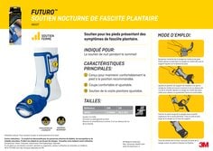 FUTURO™ 48507 Soutien nocturne de fasciite plantaire