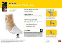 FUTURO™ 47874-76  Wrap Around Fotledsstöd
