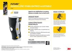 FUTURO™ 47550 Genouillère Stabilisarice Ajustable