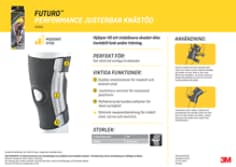 FUTURO™ 47550 Performance Justerbart Knästöd