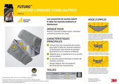 FUTURO™ 46815-16 Ceinture Lombaire Stabilisatrice