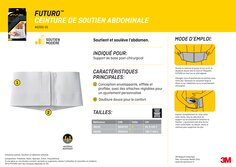 FUTURO™ 46200-01 Ceinture de soutien abdominale