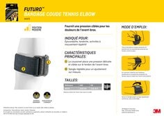 FUTURO™ 45975 Bandage coude tennis elbow