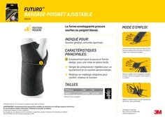 FUTURO™ 9033 Bandage Poignet Ajustable