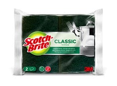 Scotch-Brite® Classic Scrub Sponge, 2 pieces in pack EN/ES/PT/IT/DE/FR/NL