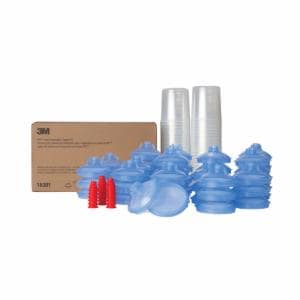 3M™ PPS Lid & Liner Kit, 16301, Standard (22 fl oz), 125 Micron Full Diameter Filter, 50 Lids & Liners per kit, 1 kit per caseimage