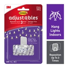 Command Clips, Hooks & Adhesive Strips