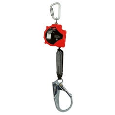 3M™ Protecta™ Self Retracting Lifeline  Web 3100433  Red  Steel Rebar Hook  20ft (6.1m)  1 ea