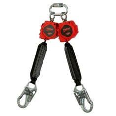 3M™ PROTECTA™ Twin-Leg Self Retracting Lifeline  Web 3100412  Red  6 ft. (1.8 m)  1 ea