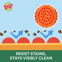 Scotch-Brite™ Scrub Dots Non-Scratch Sponge 4