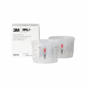 3M™ PPS Series 2.0 Cup 26115, Mini (6.8 fl oz, 200 mL), 2 Cups/Carton, 4 Cartons/Caseimage